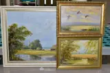 The Haymaker by W.J. Garritley, OIL ON BOARD, sold Mar 2022