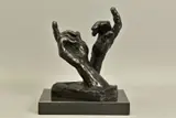 Intuituions by Rolf Harris, bronze, sold Mar 2022