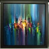 Underwater treasures iii by Philip Gray, oil on canvas, sold Mar 2022