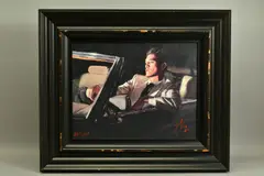 Late drive ii by Fabian Perez, print, sold Mar 2022