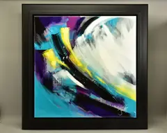 Where do we go by Jen Allen, oil on canvas, sold Feb 2022