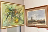 TO INCLUDE JOAN JONES FLOWER STILL LIFE STUDY, oil on board, approximate by Paintings And Prints Etc, oil on board, sold Feb 2022