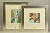 Watercolours on paper by Saverio de Bello, 2009, watercolor, sold Feb 2022