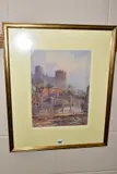 Durham by Edward Nevil, watercolour on paper, sold Feb 2022