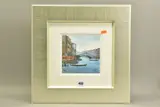 Night reflections by Henderson Cisz, print, sold Feb 2022