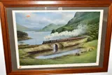 TO INCLUDE DON BRECKON, 'Sky boat train' and 'Morning delivery', H Spencer by Decorative Prints Etc, print, sold Feb 2022