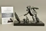 Blown away by George Somerville, sculpture, sold Feb 2022