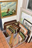 to include two maritime sailing oils on canvas, initialled HF? dated 1920, by Paintings And Prints Etc, 1920, watercolour, sold Feb 2022