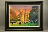 CASTLE GREEN, CARDIFF', a depiction of the castle at by Peter J. Rodgers, watercolour on paper, sold Feb 2022