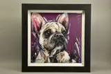 Posh pooch by Samantha Ellis, print, sold Feb 2022