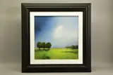 Green fields of home by Barry Hilton, print, sold Feb 2022