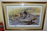 The tigers of bandhavgarh by David Shepherd, print, sold Feb 2022