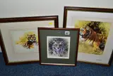 Tiger Sketch by David Shepherd, print, sold Feb 2022