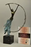 Moonlight by Jennine Parker, bronze, sold Feb 2022