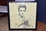 Elvis with camera by Craig Alan, oil on board, sold Jan 2022