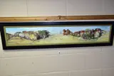 Desert city by Julie Forrester, oil, sold Jan 2022