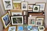 to include a quantity of amateur oils and sketches signed Christina by Paintings And Prints Etc, oil on board, sold Jan 2022