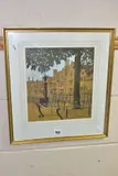 a Cotswold village scene, signed bottom right, watercolour on by John Limbrey, watercolour on paper, offered Jan 2022
