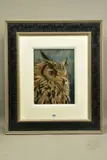 Eagle eyed by Valerie Simms, pastel on paper, sold Jan 2022