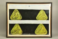 Hearth ii by Stephen Cox, pastel, offered Jan 2022