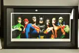 Original seven by Alex Ross, print, sold Jan 2022