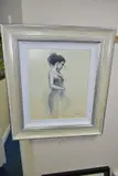 Side view by Mark Spain, oil on board, sold Jan 2022