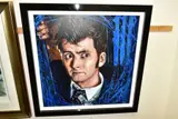 Dr WHO - DAVID TENNANT by Pete Humphreys, oil on canvas, sold Jan 2022