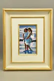 Seaside conversation by Sherree Valentine Daines, oil on board, sold Jan 2022