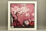 'PAINTED DREAMS I', a signed limited edition box canvas by Danielle O'Connor Akiyama, print, sold Jan 2022