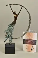 Moonlight by Jennine Parker, bronze, sold Jan 2022