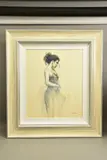 Side view by Mark Spain, oil on board, offered Dec 2021