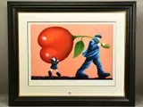 Helping dad by Mackenzie Thorpe, print, sold Dec 2021