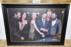 'DIAMOND ROULETTE' a signed limited edition print 14/25, by Vincent Kamp, print, sold Dec 2021