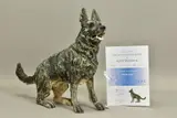 Raring to go by April Shepherd, sculpture, sold Dec 2021