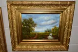 Untitled by K Stevens, oil, sold Nov 2021