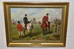The first depicts by Edward Benjamin Herberte, 1883, oil, sold Nov 2021