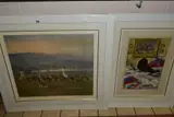 The Belvoir hounds exercising by Alfred Munnings, oil, offered Nov 2021