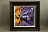 Conversation by Peter J. Rodgers, watercolour on paper, sold Nov 2021
