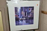 To include a signed david farren print 'rain on 42nd street' by Th Century Paintings And Prints, PRINT, sold Nov 2021