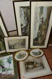 To include two michael crawley (british contemporary) countryside by Paintings And Prints Etc, engraving, sold Nov 2021