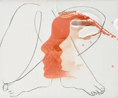 Sense Titol Signed and dated Agusti P/2003 by Agustí Puig, Mixed media on canvas, offered Dec 2021