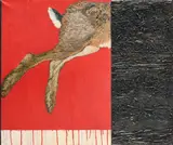 Hare Mixed media by Sarah Beddington, Mixed media on canvas, sold Dec 2021