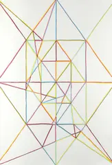 Studio Wall Drawing: Intrinsic Variation No by Keith Tyson, Acrylic on paper, sold Dec 2021
