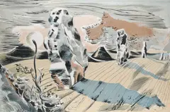 Untitled by Paul Nash, Lithograph, sold Dec 2021