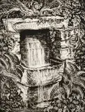 The Drinking Trough by Robin Tanner, Etching, first edition of three, sold Dec 2021