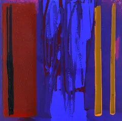 Lowick No by Martyn Brewster, Monoprint, sold Dec 2021