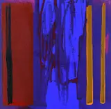 Lowick No by Martyn Brewster, Monoprint, sold Dec 2021