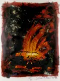 Car by John Keane, pastel, sold Dec 2021