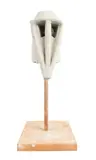 Untitled by Eduardo Paolozzi, Plaster on a wooden stand, sold Dec 2021