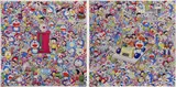 Heisei era by Takashi Murakami, ink, sold Nov 2021